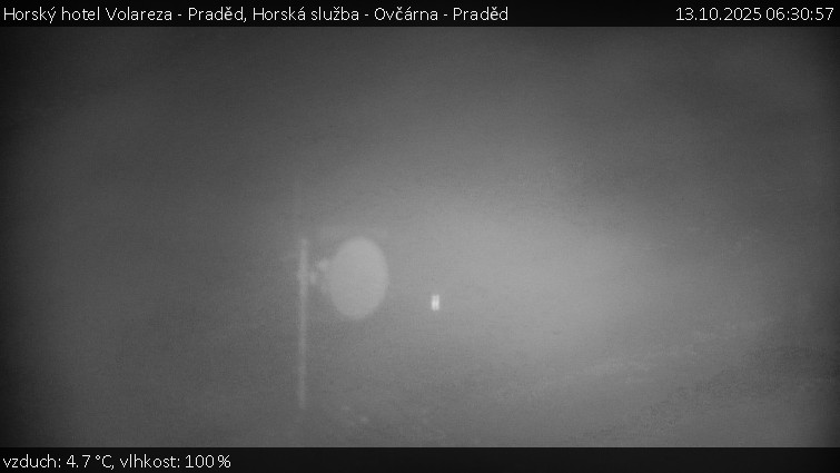 Horský hotel Volareza - Praděd - Horská služba - Ovčárna - Praděd - 13.10.2025 v 06:30 Horský hotel Volareza - Praděd - Horská služba - Ovčárna - Praděd - 13.10.2025 v 06:30