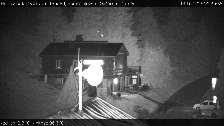 Horský hotel Volareza - Praděd - Horská služba - Ovčárna - Praděd - 13.10.2025 v 20:30 Horský hotel Volareza - Praděd - Horská služba - Ovčárna - Praděd - 13.10.2025 v 20:30