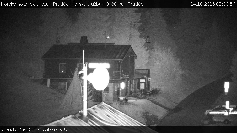 Horský hotel Volareza - Praděd - Horská služba - Ovčárna - Praděd - 14.10.2025 v 02:30 Horský hotel Volareza - Praděd - Horská služba - Ovčárna - Praděd - 14.10.2025 v 02:30