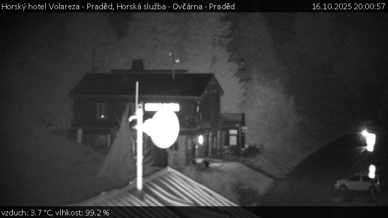 Horský hotel Volareza - Praděd - Horská služba - Ovčárna - Praděd - 16.10.2025 v 20:00 Horský hotel Volareza - Praděd - Horská služba - Ovčárna - Praděd - 16.10.2025 v 20:00