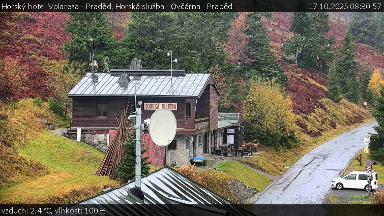 Horský hotel Volareza - Praděd - Horská služba - Ovčárna - Praděd - 17.10.2025 v 08:30 Horský hotel Volareza - Praděd - Horská služba - Ovčárna - Praděd - 17.10.2025 v 08:30