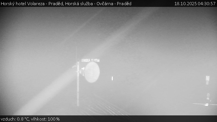 Horský hotel Volareza - Praděd - Horská služba - Ovčárna - Praděd - 18.10.2025 v 04:30 Horský hotel Volareza - Praděd - Horská služba - Ovčárna - Praděd - 18.10.2025 v 04:30