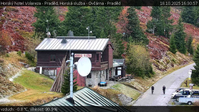 Horský hotel Volareza - Praděd - Horská služba - Ovčárna - Praděd - 18.10.2025 v 16:30 Horský hotel Volareza - Praděd - Horská služba - Ovčárna - Praděd - 18.10.2025 v 16:30