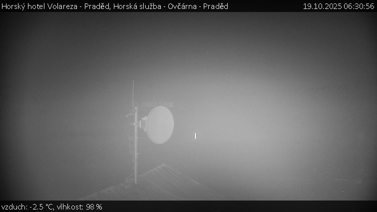 Horský hotel Volareza - Praděd - Horská služba - Ovčárna - Praděd - 19.10.2025 v 06:30 Horský hotel Volareza - Praděd - Horská služba - Ovčárna - Praděd - 19.10.2025 v 06:30