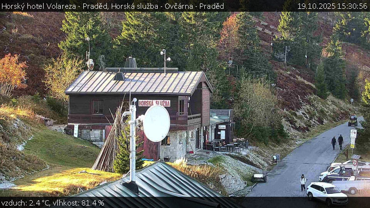 Horský hotel Volareza - Praděd - Horská služba - Ovčárna - Praděd - 19.10.2025 v 15:30 Horský hotel Volareza - Praděd - Horská služba - Ovčárna - Praděd - 19.10.2025 v 15:30