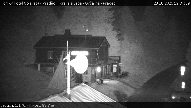Horský hotel Volareza - Praděd - Horská služba - Ovčárna - Praděd - 20.10.2025 v 19:30 Horský hotel Volareza - Praděd - Horská služba - Ovčárna - Praděd - 20.10.2025 v 19:30