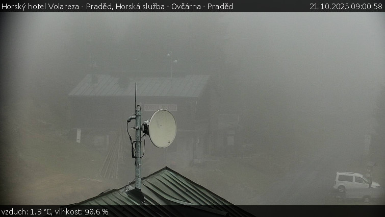 Horský hotel Volareza - Praděd - Horská služba - Ovčárna - Praděd - 21.10.2025 v 09:00 Horský hotel Volareza - Praděd - Horská služba - Ovčárna - Praděd - 21.10.2025 v 09:00