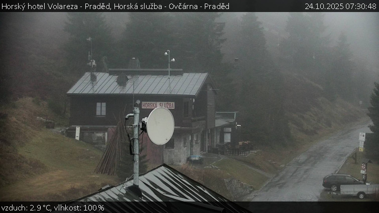 Horský hotel Volareza - Praděd - Horská služba - Ovčárna - Praděd - 24.10.2025 v 07:30 Horský hotel Volareza - Praděd - Horská služba - Ovčárna - Praděd - 24.10.2025 v 07:30