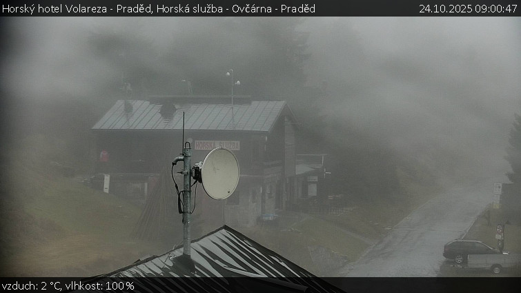 Horský hotel Volareza - Praděd - Horská služba - Ovčárna - Praděd - 24.10.2025 v 09:00 Horský hotel Volareza - Praděd - Horská služba - Ovčárna - Praděd - 24.10.2025 v 09:00