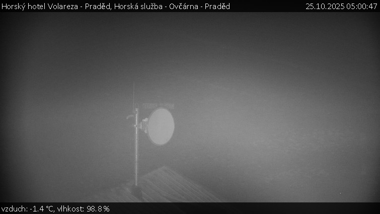 Horský hotel Volareza - Praděd - Horská služba - Ovčárna - Praděd - 25.10.2025 v 05:00 Horský hotel Volareza - Praděd - Horská služba - Ovčárna - Praděd - 25.10.2025 v 05:00