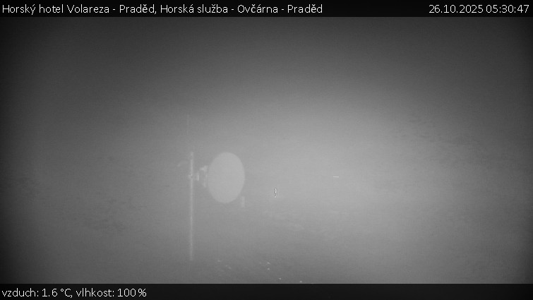 Horský hotel Volareza - Praděd - Horská služba - Ovčárna - Praděd - 26.10.2025 v 05:30 Horský hotel Volareza - Praděd - Horská služba - Ovčárna - Praděd - 26.10.2025 v 05:30