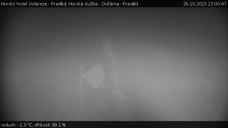Horský hotel Volareza - Praděd - Horská služba - Ovčárna - Praděd - 26.10.2025 v 23:00 Horský hotel Volareza - Praděd - Horská služba - Ovčárna - Praděd - 26.10.2025 v 23:00