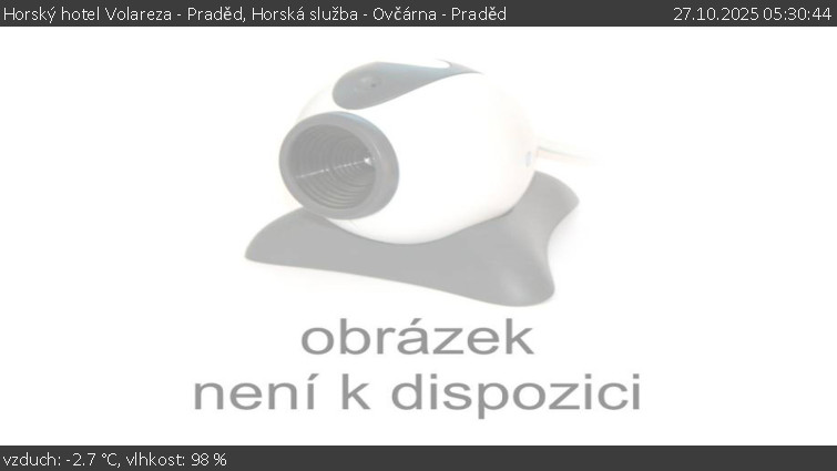 Horský hotel Volareza - Praděd - Horská služba - Ovčárna - Praděd - 27.10.2025 v 05:30 Horský hotel Volareza - Praděd - Horská služba - Ovčárna - Praděd - 27.10.2025 v 05:30