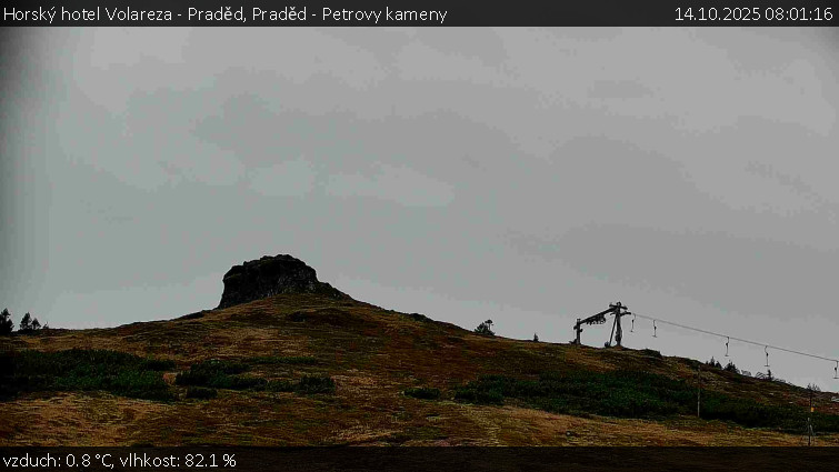Horský hotel Volareza - Praděd - Praděd - Petrovy kameny - 14.10.2025 v 08:01 Horský hotel Volareza - Praděd - Praděd - Petrovy kameny - 14.10.2025 v 08:01