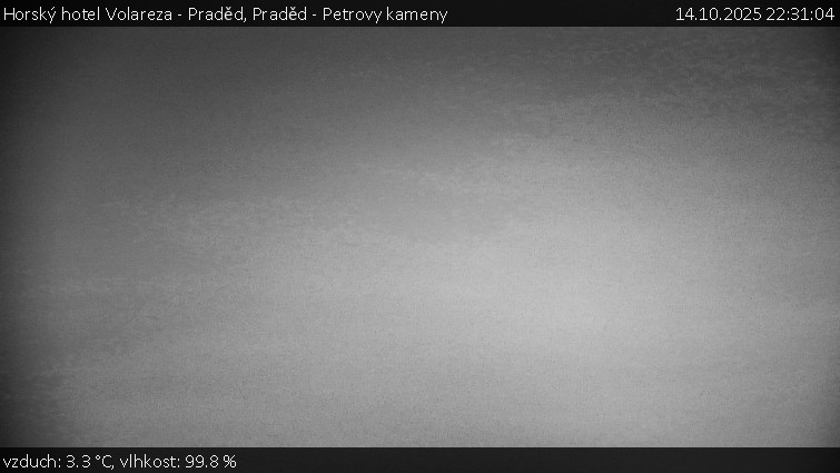 Horský hotel Volareza - Praděd - Praděd - Petrovy kameny - 14.10.2025 v 22:31 Horský hotel Volareza - Praděd - Praděd - Petrovy kameny - 14.10.2025 v 22:31