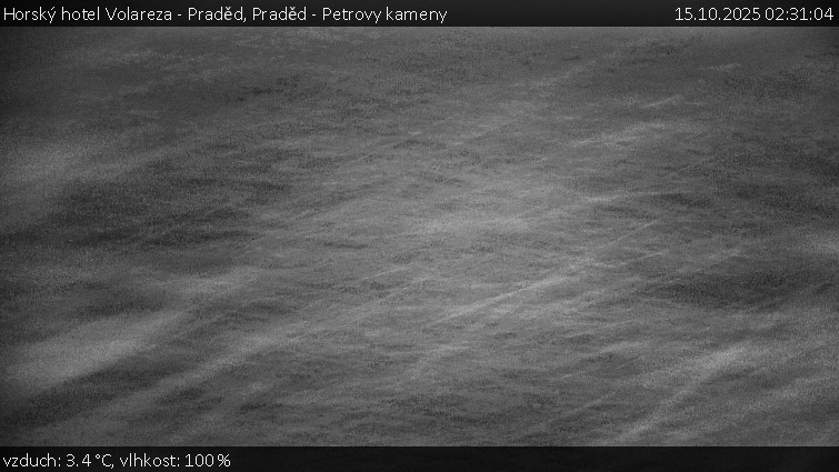 Horský hotel Volareza - Praděd - Praděd - Petrovy kameny - 15.10.2025 v 02:31 Horský hotel Volareza - Praděd - Praděd - Petrovy kameny - 15.10.2025 v 02:31