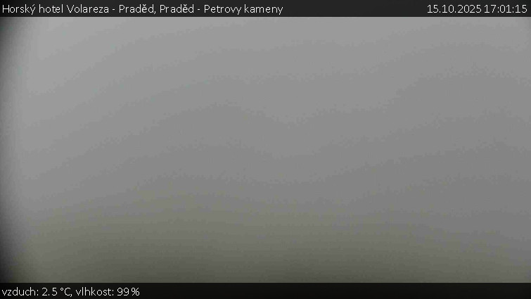 Horský hotel Volareza - Praděd - Praděd - Petrovy kameny - 15.10.2025 v 17:01 Horský hotel Volareza - Praděd - Praděd - Petrovy kameny - 15.10.2025 v 17:01