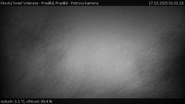 Horský hotel Volareza - Praděd - Praděd - Petrovy kameny - 17.10.2025 v 01:01 Horský hotel Volareza - Praděd - Praděd - Petrovy kameny - 17.10.2025 v 01:01