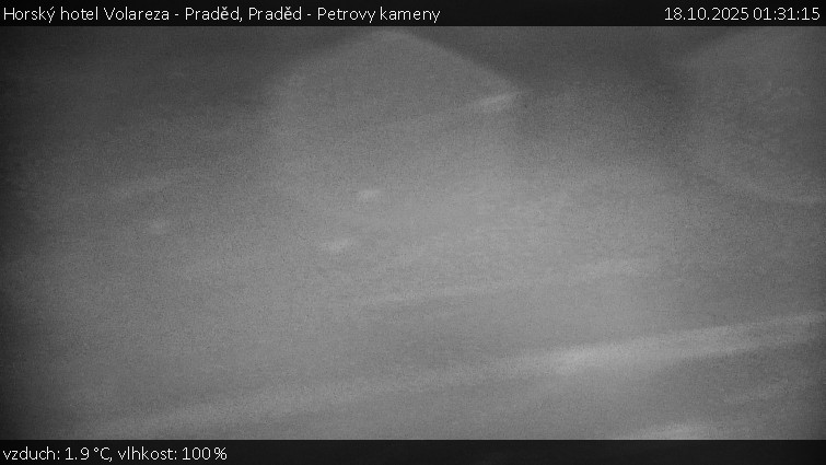 Horský hotel Volareza - Praděd - Praděd - Petrovy kameny - 18.10.2025 v 01:31 Horský hotel Volareza - Praděd - Praděd - Petrovy kameny - 18.10.2025 v 01:31