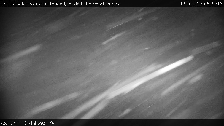 Horský hotel Volareza - Praděd - Praděd - Petrovy kameny - 18.10.2025 v 05:31 Horský hotel Volareza - Praděd - Praděd - Petrovy kameny - 18.10.2025 v 05:31