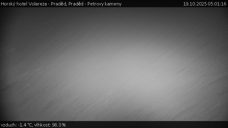 Horský hotel Volareza - Praděd - Praděd - Petrovy kameny - 19.10.2025 v 05:01 Horský hotel Volareza - Praděd - Praděd - Petrovy kameny - 19.10.2025 v 05:01