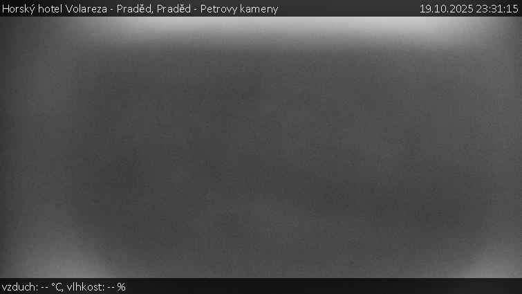 Horský hotel Volareza - Praděd - Praděd - Petrovy kameny - 19.10.2025 v 23:31 Horský hotel Volareza - Praděd - Praděd - Petrovy kameny - 19.10.2025 v 23:31