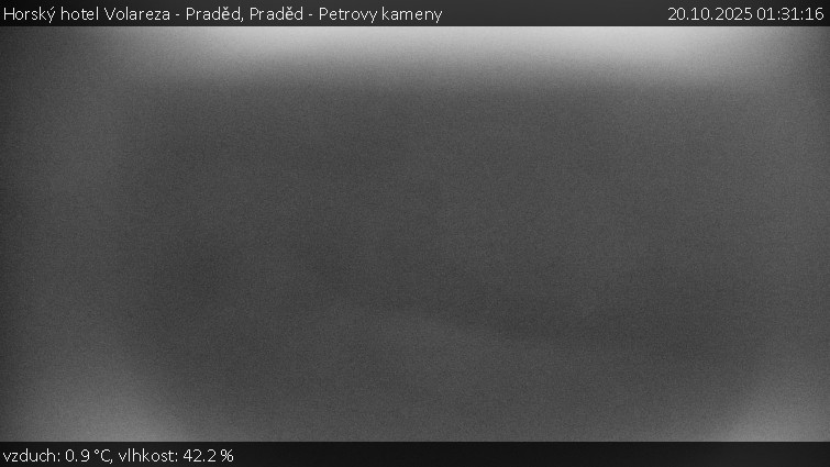 Horský hotel Volareza - Praděd - Praděd - Petrovy kameny - 20.10.2025 v 01:31 Horský hotel Volareza - Praděd - Praděd - Petrovy kameny - 20.10.2025 v 01:31