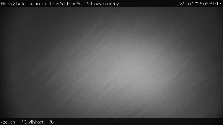 Horský hotel Volareza - Praděd - Praděd - Petrovy kameny - 22.10.2025 v 03:31 Horský hotel Volareza - Praděd - Praděd - Petrovy kameny - 22.10.2025 v 03:31
