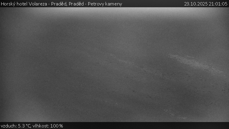 Horský hotel Volareza - Praděd - Praděd - Petrovy kameny - 23.10.2025 v 21:01 Horský hotel Volareza - Praděd - Praděd - Petrovy kameny - 23.10.2025 v 21:01