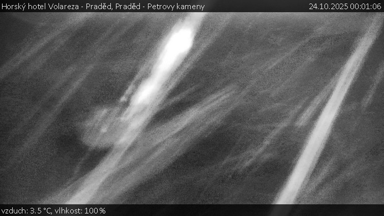 Horský hotel Volareza - Praděd - Praděd - Petrovy kameny - 24.10.2025 v 00:01 Horský hotel Volareza - Praděd - Praděd - Petrovy kameny - 24.10.2025 v 00:01