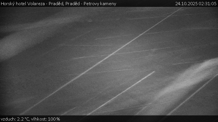 Horský hotel Volareza - Praděd - Praděd - Petrovy kameny - 24.10.2025 v 02:31 Horský hotel Volareza - Praděd - Praděd - Petrovy kameny - 24.10.2025 v 02:31