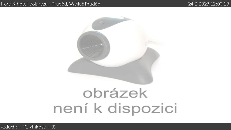 Horský hotel Volareza - Praděd - Vysílač Praděd - 24.2.2023 v 12:00