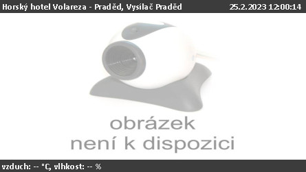 Horský hotel Volareza - Praděd - Vysílač Praděd - 25.2.2023 v 12:00