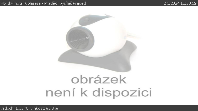 Horský hotel Volareza - Praděd - Vysílač Praděd - 2.5.2024 v 11:30