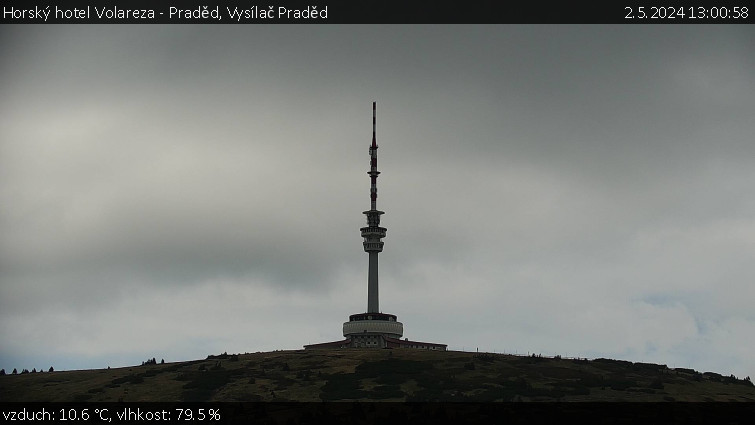 Horský hotel Volareza - Praděd - Vysílač Praděd - 2.5.2024 v 13:00