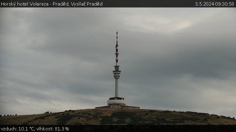 Horský hotel Volareza - Praděd - Vysílač Praděd - 3.5.2024 v 09:30