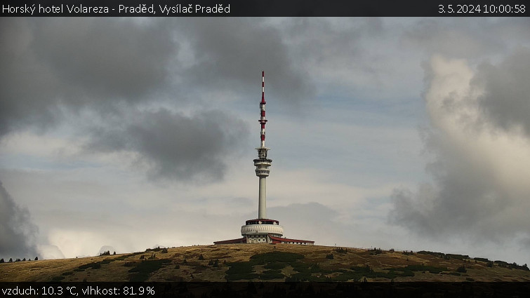Horský hotel Volareza - Praděd - Vysílač Praděd - 3.5.2024 v 10:00