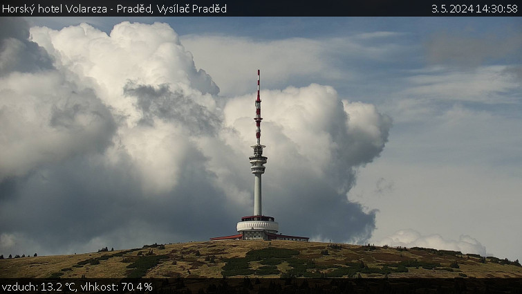 Horský hotel Volareza - Praděd - Vysílač Praděd - 3.5.2024 v 14:30