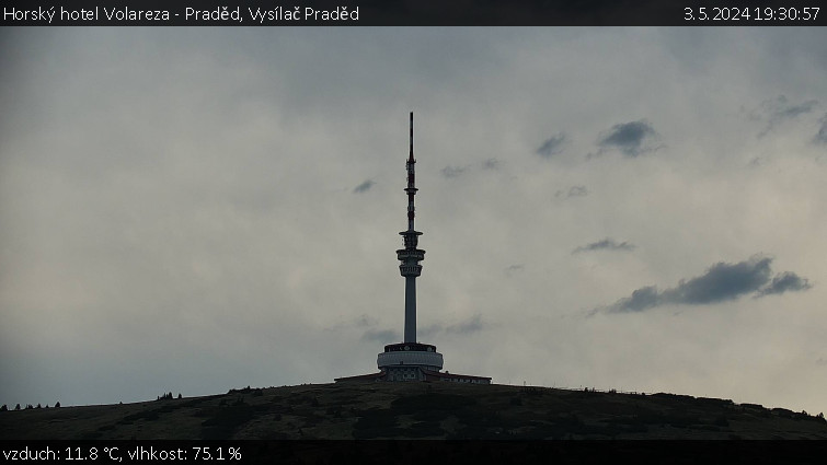 Horský hotel Volareza - Praděd - Vysílač Praděd - 3.5.2024 v 19:30