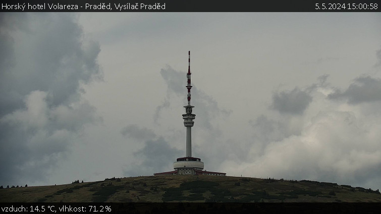 Horský hotel Volareza - Praděd - Vysílač Praděd - 5.5.2024 v 15:00