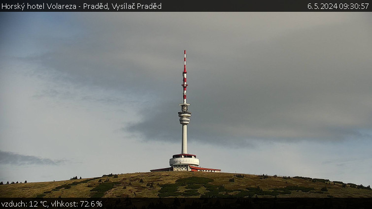 Horský hotel Volareza - Praděd - Vysílač Praděd - 6.5.2024 v 09:30