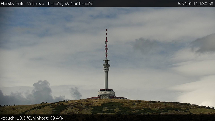 Horský hotel Volareza - Praděd - Vysílač Praděd - 6.5.2024 v 14:30