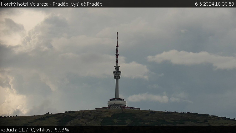 Horský hotel Volareza - Praděd - Vysílač Praděd - 6.5.2024 v 18:30