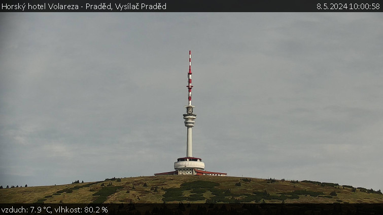Horský hotel Volareza - Praděd - Vysílač Praděd - 8.5.2024 v 10:00