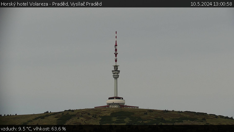 Horský hotel Volareza - Praděd - Vysílač Praděd - 10.5.2024 v 13:00