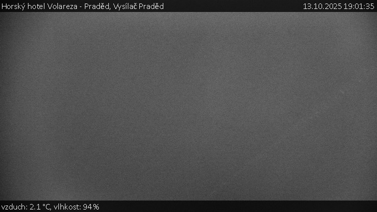 Horský hotel Volareza - Praděd - Vysílač Praděd - 13.10.2025 v 19:01 Horský hotel Volareza - Praděd - Vysílač Praděd - 13.10.2025 v 19:01