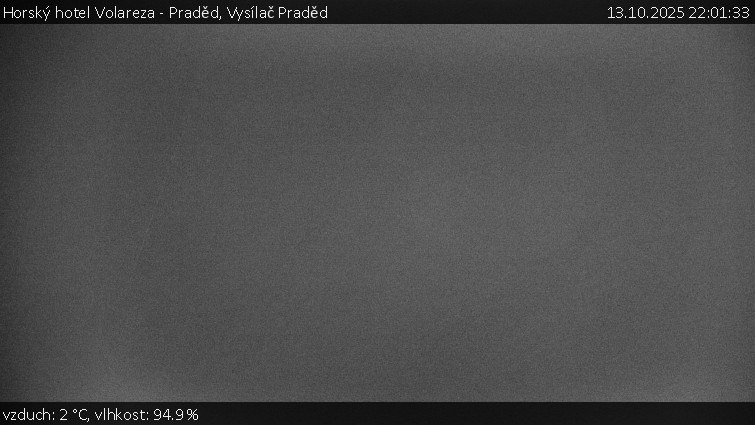 Horský hotel Volareza - Praděd - Vysílač Praděd - 13.10.2025 v 22:01 Horský hotel Volareza - Praděd - Vysílač Praděd - 13.10.2025 v 22:01