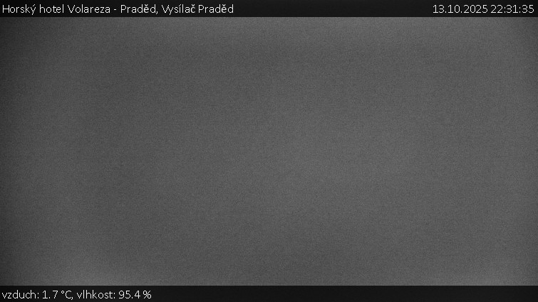 Horský hotel Volareza - Praděd - Vysílač Praděd - 13.10.2025 v 22:31 Horský hotel Volareza - Praděd - Vysílač Praděd - 13.10.2025 v 22:31