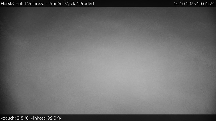 Horský hotel Volareza - Praděd - Vysílač Praděd - 14.10.2025 v 19:01 Horský hotel Volareza - Praděd - Vysílač Praděd - 14.10.2025 v 19:01