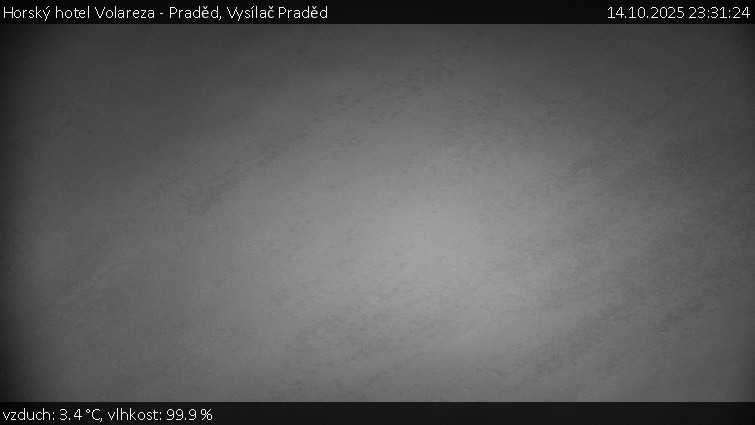 Horský hotel Volareza - Praděd - Vysílač Praděd - 14.10.2025 v 23:31 Horský hotel Volareza - Praděd - Vysílač Praděd - 14.10.2025 v 23:31